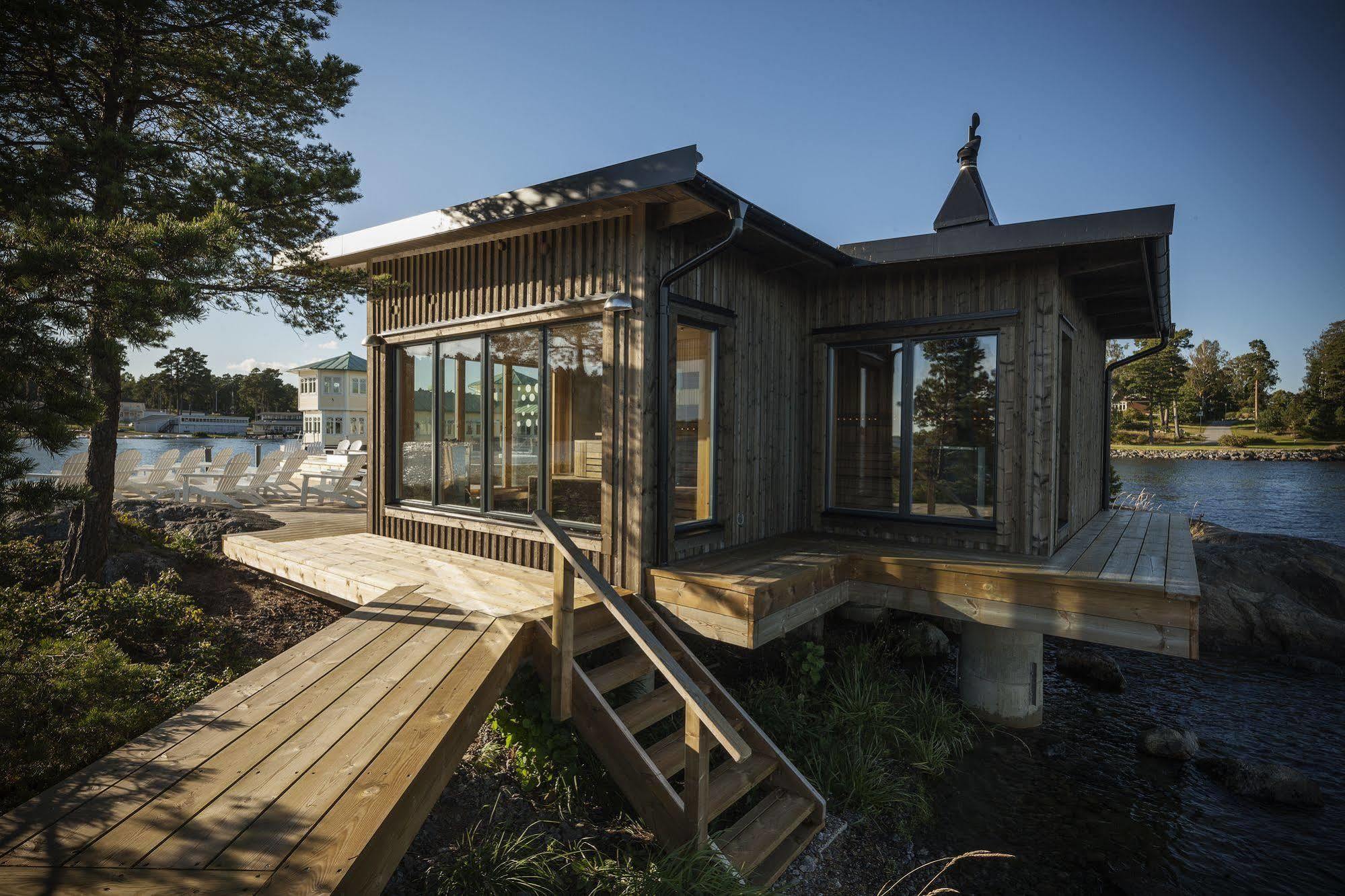Nynaes Havsbad Hotel Nynäshamn Buitenkant foto